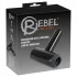 Rebel - Auf & Ab Bewegungs-Vibratoren-Masturbator (schwarz)