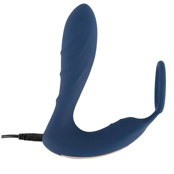 You2Toys Prostata Plug - Analvibrator mit Penisring (blau)