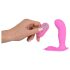 SMILE G-Spot Panty - Akku, Funk, tragbarer Vibrator (pink)
