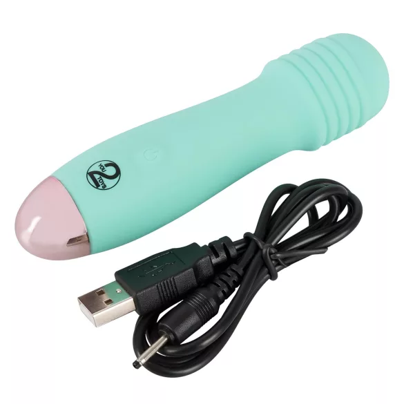 Cuties Mini Wand - Akku Mini-Massagevibrator (Grün)