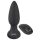 Black Velvet - drehender Perlen-Analvibrator (schwarz)