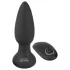 Black Velvet - Drehender Perlen Anale Vibrator (schwarz)