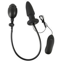 You2Toys - Aufblasbarer Analdehner-Vibrator (Schwarz)