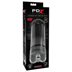   PDX Elite Extender Pro - Akku Vakuum-Vibrator Vagina (schwarz)