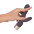 You2Toys Elegant Double - Akku-Vibrator mit Klitorisarm (lila)