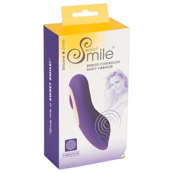 SMILE Panty - wiederaufladbarer, kabelloser Klitoris Vibrator (lila)