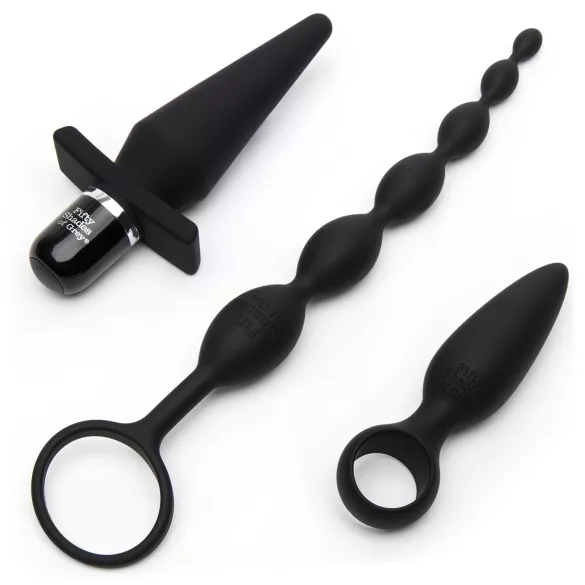 Fifty Shades of Grey Take It Slow - 4in1 Analkit (schwarz)