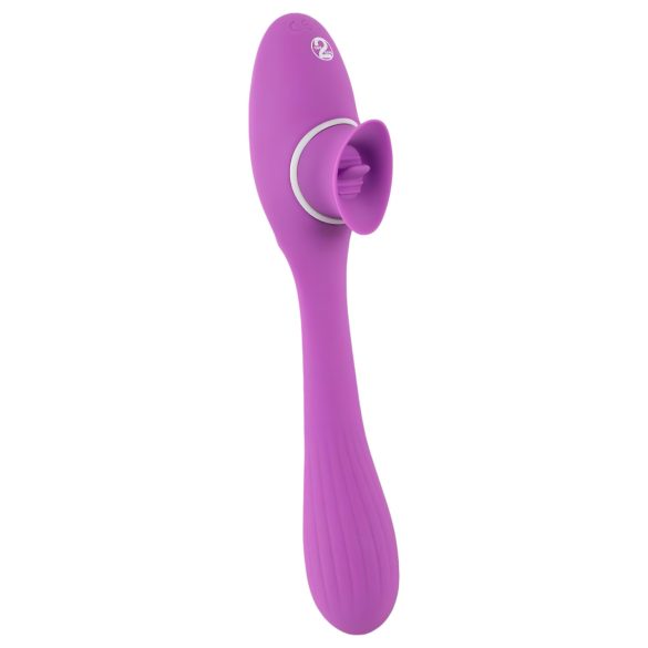 You2Toys 2 Function Vibe - Akku 2in1 Vibrator (Lila)
