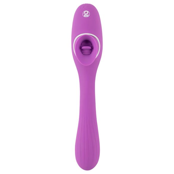 You2Toys 2 Function Vibe - Akku 2in1 Vibrator (Lila)