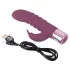 Rabbit Vibe - Akkus G-Punkt Vibrator mit Klitorisstimulator (Lila)