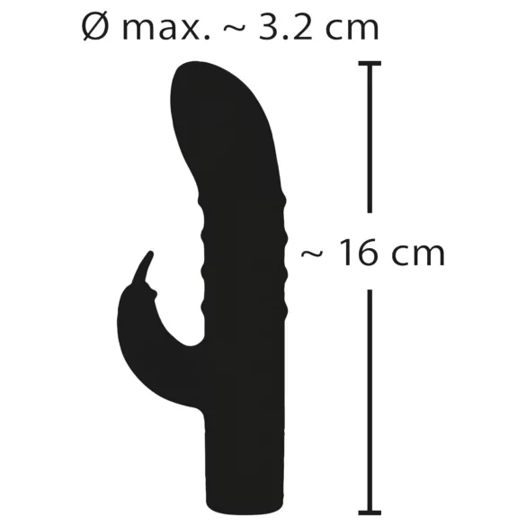 Rabbit Vibe - Akkus G-Punkt Vibrator mit Klitorisstimulator (Lila)