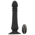 Black Velvets - wiederaufladbarer, stoßender Analvibrator (schwarz)