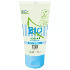 HOT Bio Sensitive - veganes Gleitgel auf Wasserbasis (50 ml)