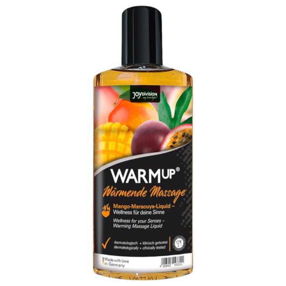 JoyDivision WARMup - wärmendes Massageöl - Mango-Maracuja (150ml)