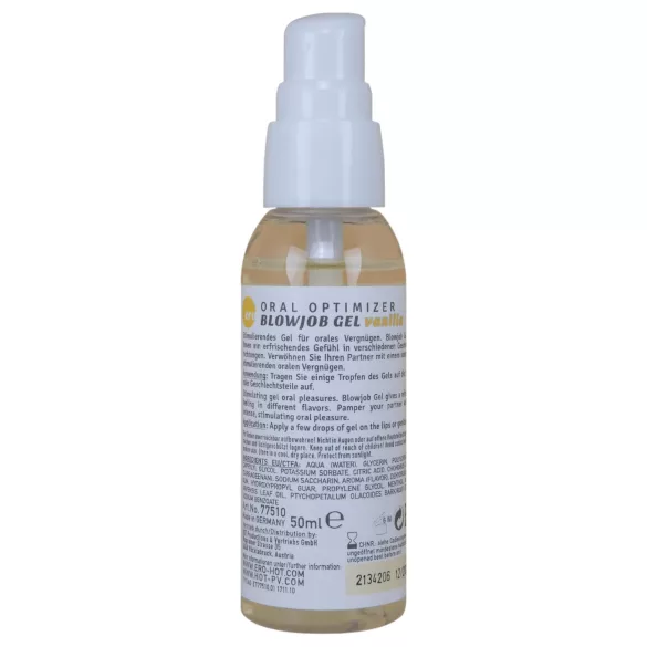 HOT - Blowjob Gel - Oral-Gleitgel - Vanille (50 ml)