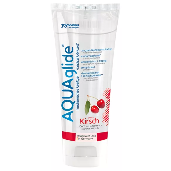 AQUAglide - wasserbasierter Gleitgel - Kirsche (100ml)