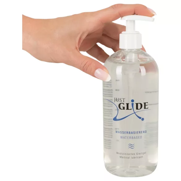 Just Glide wasserbasiertes Gleitgel (500ml)
