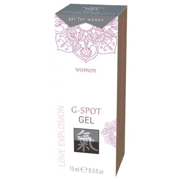 HOT Shiatsu G-Spot - G-Punkt stimulierendes Gel (15ml)