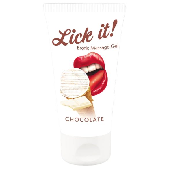 Lick it! - 2in1 essbare Gleitmittel - Weiße Schokolade (50ml)