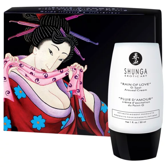 Shunga Rain of Love - G-Punkt stimulierende Creme für Frauen (30 ml)