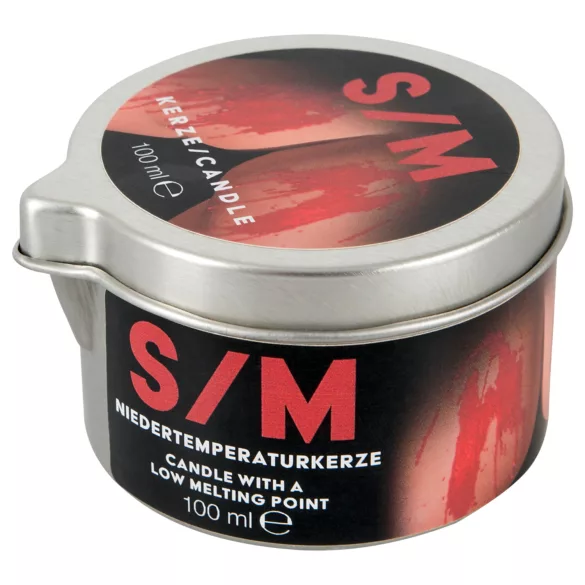 BDSM Kerze - Paraffinkerze für Körper (100ml)