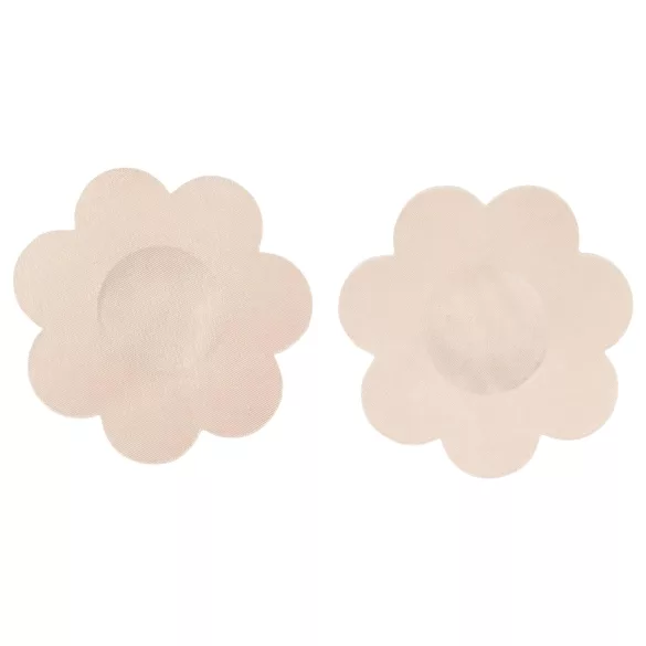 Cottelli Brustwarzenblende - Blumentaps - Hautfarben (12 Stk.)