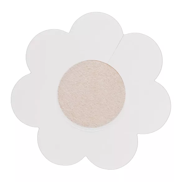 Cottelli Brustwarzenblende - Blumentaps - Hautfarben (12 Stk.)