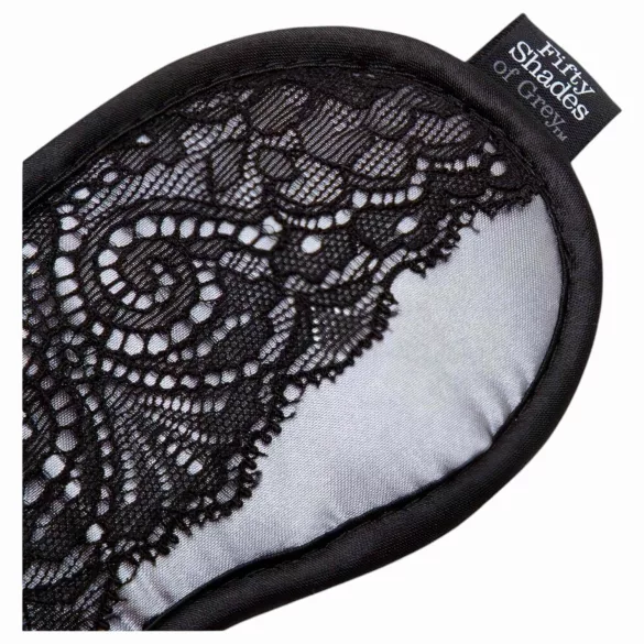 Fifty Shades of Grey - Satin Augenmaske (Silber)