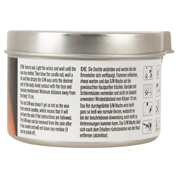 BDSM Hochtemperatur - Paraffin-Testkerze (100ml)