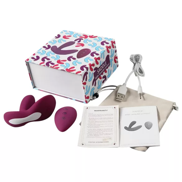 Cotoxo Saddle - Fernbedienungs-Prostata-Vibrator (Violett)