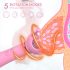 Sunfo - 2-in-1 Brustwarzenvibrator (Rosa)