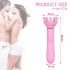 Sunfo - 2-in-1 Brustwarzenvibrator (Rosa)