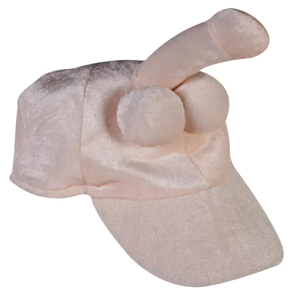 Plüschmütze mit Penis - Zubehör für Junggesellinnenabschiede