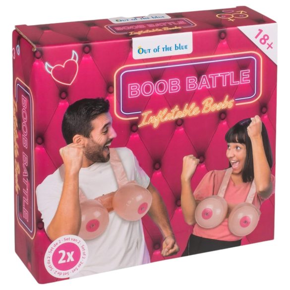 Boob Battle - Aufblasbarer Strap-On-Busenwettkampf (natur)
