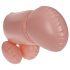 Lustiges Duell - Aufblasbarer Strap-On Penis (Natur)