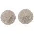 Cottelli - Nippelaufkleber mit Steinen (silber)