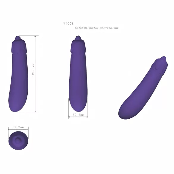 Lonely - Auberginen-Vibrator (lila)