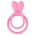 Pulselock Cocktura - Hasenpaar-Penisschlaufenring (Pink)