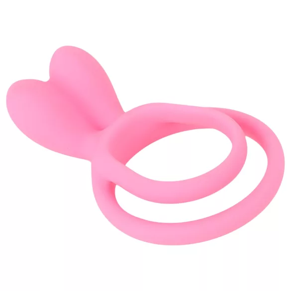 Pulselock Cocktura - Hasenpaar-Penisschlaufenring (Pink)