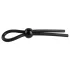 Pulselock Forge - Verstellbarer Lasso-Penisring aus Silikon (schwarz)