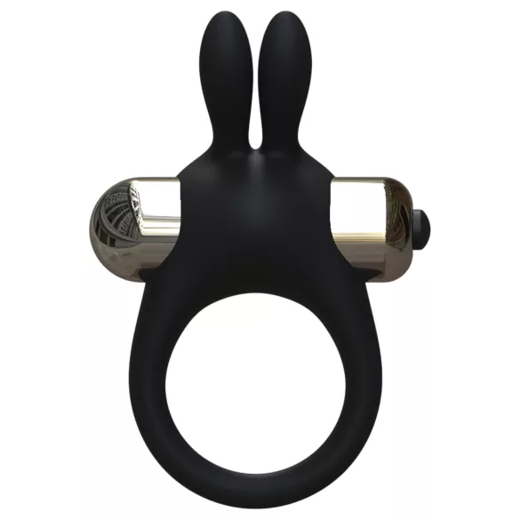 Pulselock Vantr - Vibrations-Penisring mit Häschen (schwarz) - 30 mm