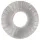Pulselock Cocktura - gerippter TPE-Penisring (transparent) - 19 mm