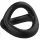 Pulselock Taur - Y-förmiger Penis- und Hodensring (schwarz) - M