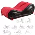 Magic Pillow - Aufblasbares BDSM Möbel - mit Fesseln - groß (rot)