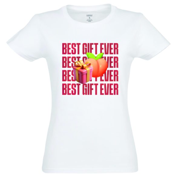 Bestes Geschenk - Damen T-Shirt (Weiß) - XXL