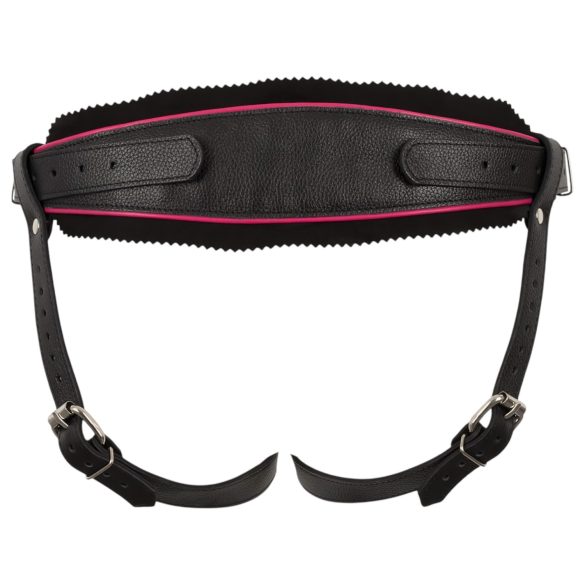 ZADO - Leder-Unterteil für Strap-ons (schwarz) - S-L