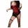 JSY 049 - Korsett-Dessous-Set (rot)