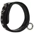 ZADO - Lederhalsband (schwarz)