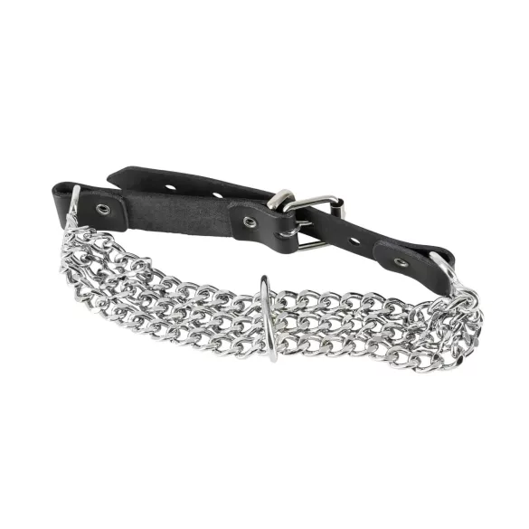 ZADO - Halsband mit Kette (Silber)