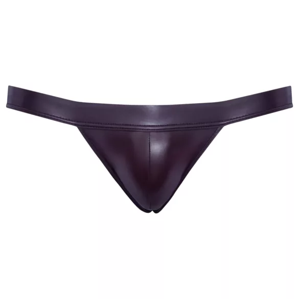 Glänzender Minimal-Slip für Herren (schwarz) - L
